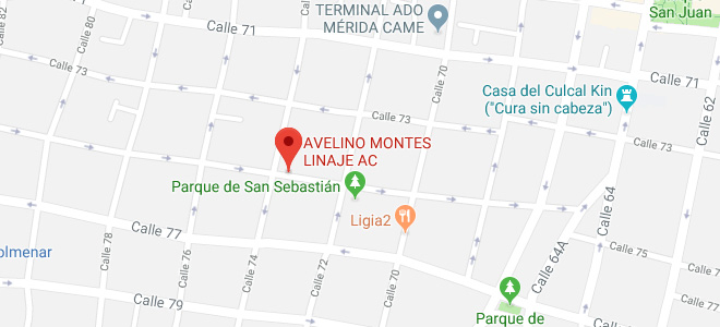 Mapa del Avelino